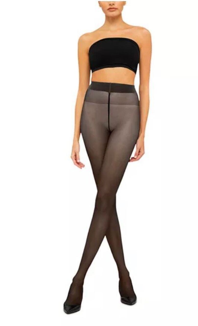 Wolford Satin Touch Comfort Stockings Denier 20 | Steel in Small